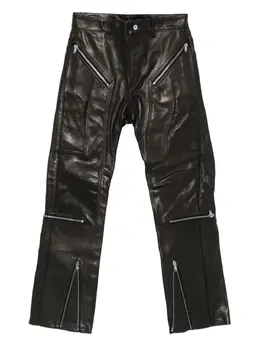 Rick Owens: Кожаные брюки 