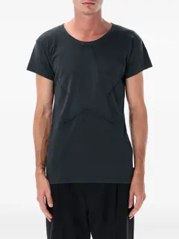 MM6 Maison Margiela: Тёмная футболка 