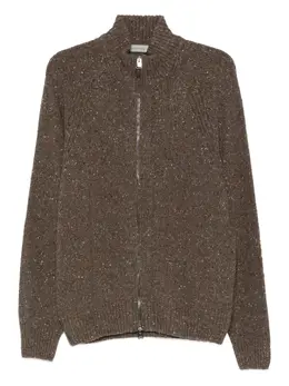Canali: Коричневый кардиган 
