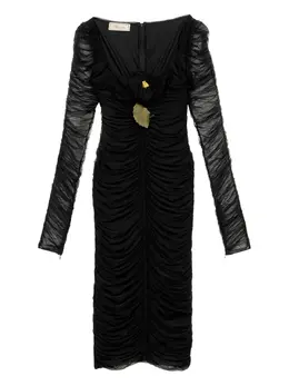 Blumarine: Платье с цветочным принтом 