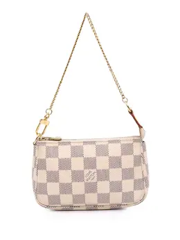 Louis Vuitton Pre-Owned: Белая сумка 