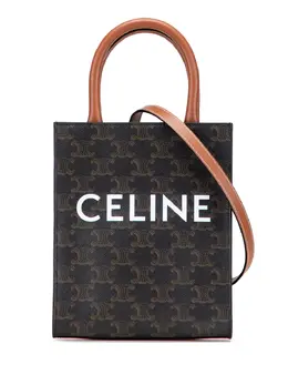 Céline Pre-Owned: Коричневая сумка 