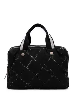 CHANEL Pre-Owned: Чёрная сумка 