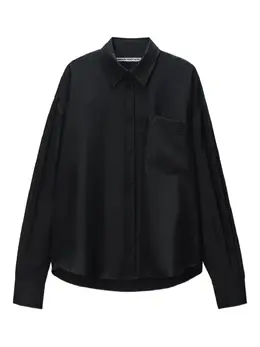 Alexander Wang: Чёрная рубашка 