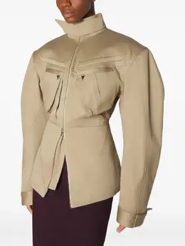 Mugler: Зелёная куртка 