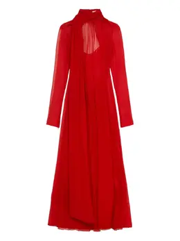 Blumarine: Платье с открытой спиной 