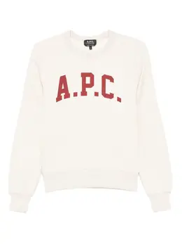 A.P.C.: Свитшот с принтом 