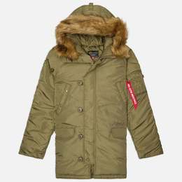Alpha Industries: Зелёная куртка 