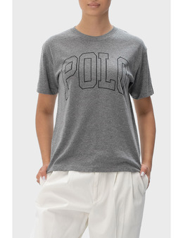 POLO RALPH LAUREN: Серая футболка 