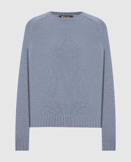 Loro Piana: Голубой свитер 