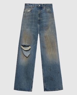 Vetements: Сині джинси 