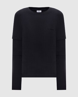 Vetements: Чёрный свитшот 