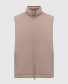 Brunello Cucinelli: Бежеві жилети 