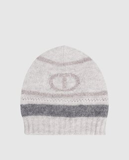 Twinset: Серая шапка 