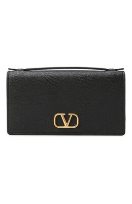 Valentino: Чёрная сумка  VLogo Signature
