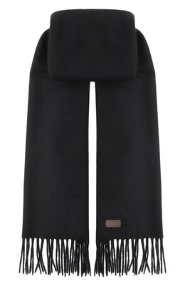 Canali: Чёрный шарф 