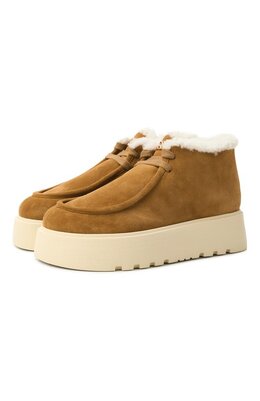 Casadei: Коричневые ботинки 