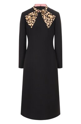 Valentino: Платье из шерсти 