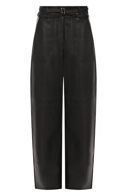 Sportmax: Брюки из экокожи 
