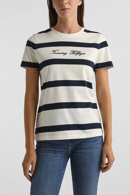 Tommy Hilfiger: Хлопковая футболка 