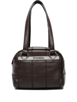 CHANEL Pre-Owned: Коричневая сумка 