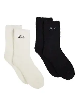 Karl Lagerfeld: Чёрные носки  Signature