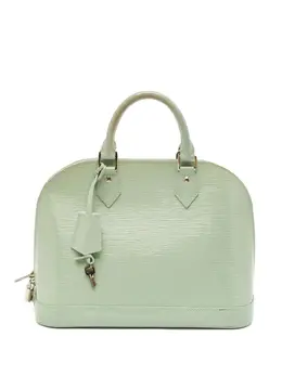 Louis Vuitton Pre-Owned: Зелёная сумка 