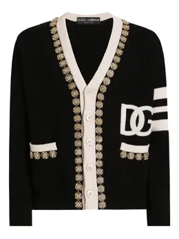 Dolce & Gabbana: Кардиган в полоску 