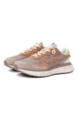 Premiata: Бежевые кроссовки 