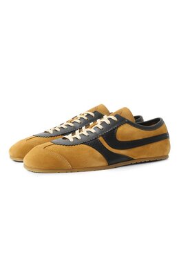 Dries Van Noten: Коричневые кеды 