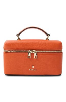 Furla: Оранжевая сумка 