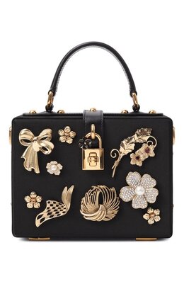 Dolce & Gabbana: Чёрная сумка  Dolce Box