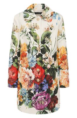 Dolce & Gabbana: Хлопковое пальто 