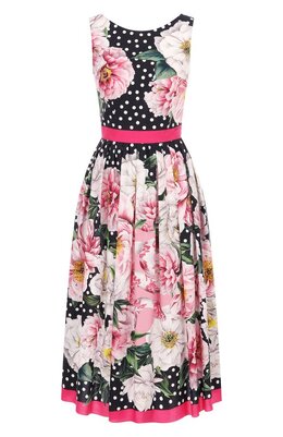 Dolce & Gabbana: Хлопковое платье 