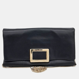 Roger Vivier: Чёрный клатч 