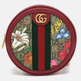 Gucci: Многоцветный рюкзак  Ophidia GG