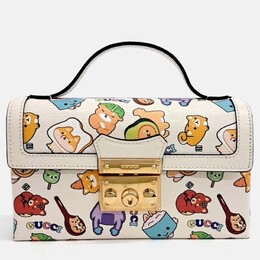 Gucci: Белая сумка  Padlock