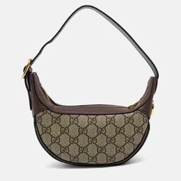 Gucci: Бежевая сумка  Ophidia