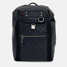 Gucci: Чёрный рюкзак 
