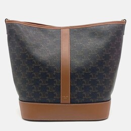 Celine: Коричневая сумка 