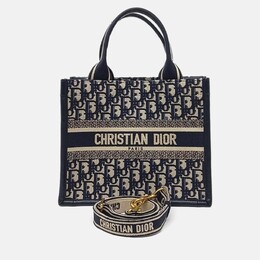 Dior: Бежевая сумка-шоппер 