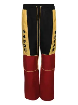 RHUDE: Чёрные брюки 