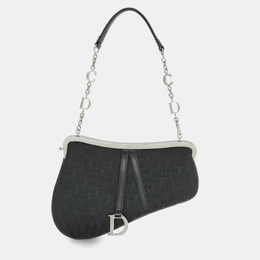 Dior: Чёрная сумка 