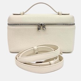 Loro Piana: Белая сумка 