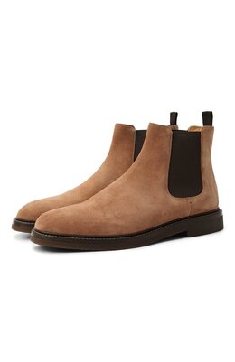 Brunello Cucinelli: Коричневые ботинки 