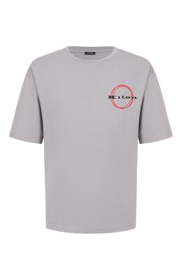 Kiton: Хлопковая футболка 