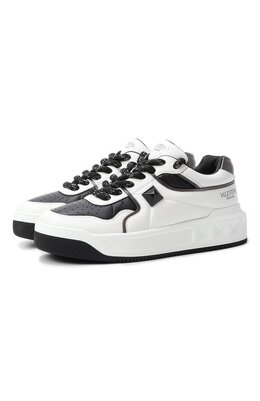 Valentino: Белые кеды  ONE STUD