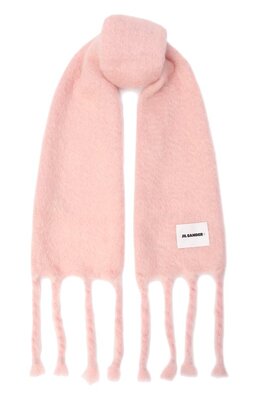 Jil Sander: Розовый шарф 