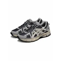 ASICS: Серые кроссовки  Gel