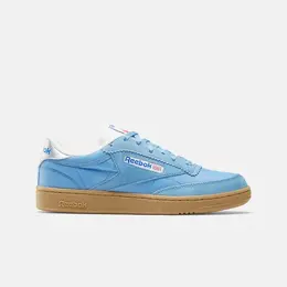 Reebok: Синие кроссовки  Club C 85